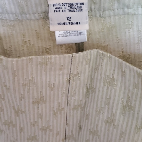 Exofficio 100% Cotton Sage Desinged Ankle Buttoned Sz. 12 Pants - Picture 9 of 15